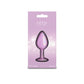 Rear Assets Iridescent - Medium - Pink - Iridescent Pink 8.2 cm Medium Butt Plug