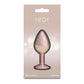 Rear Assets Iridescent - Medium - Champagne - Iridescent Champagne 8.2 cm Medium Butt Plug