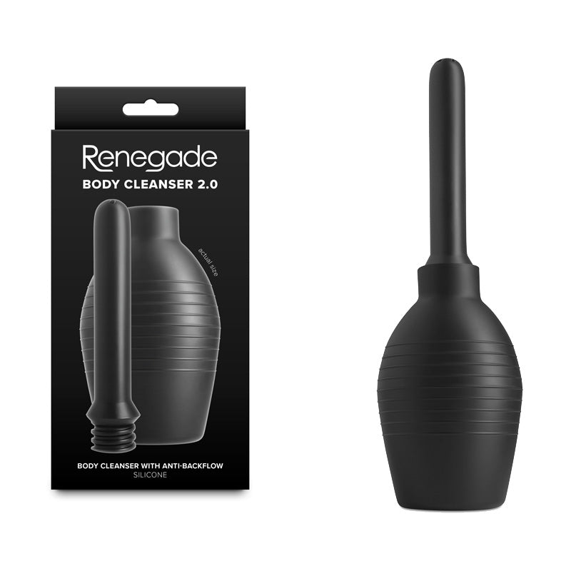 Renegade Body Cleanser 2.0 - Black - Black Unisex Douche