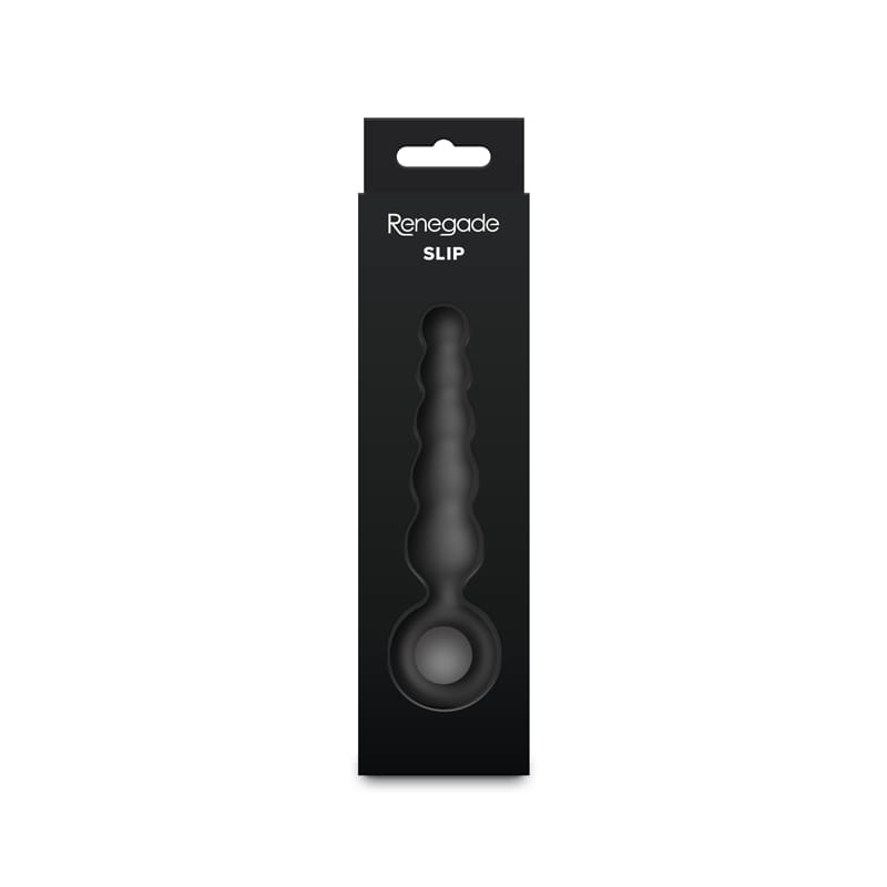 Renegade Slip - Black - Black 12.7 cm Anal Plug