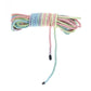OUCH! Bondage Rope - 10 M - Multicolour 1 - Multicoloured Nylon Bondage Rope - 10 metre Length