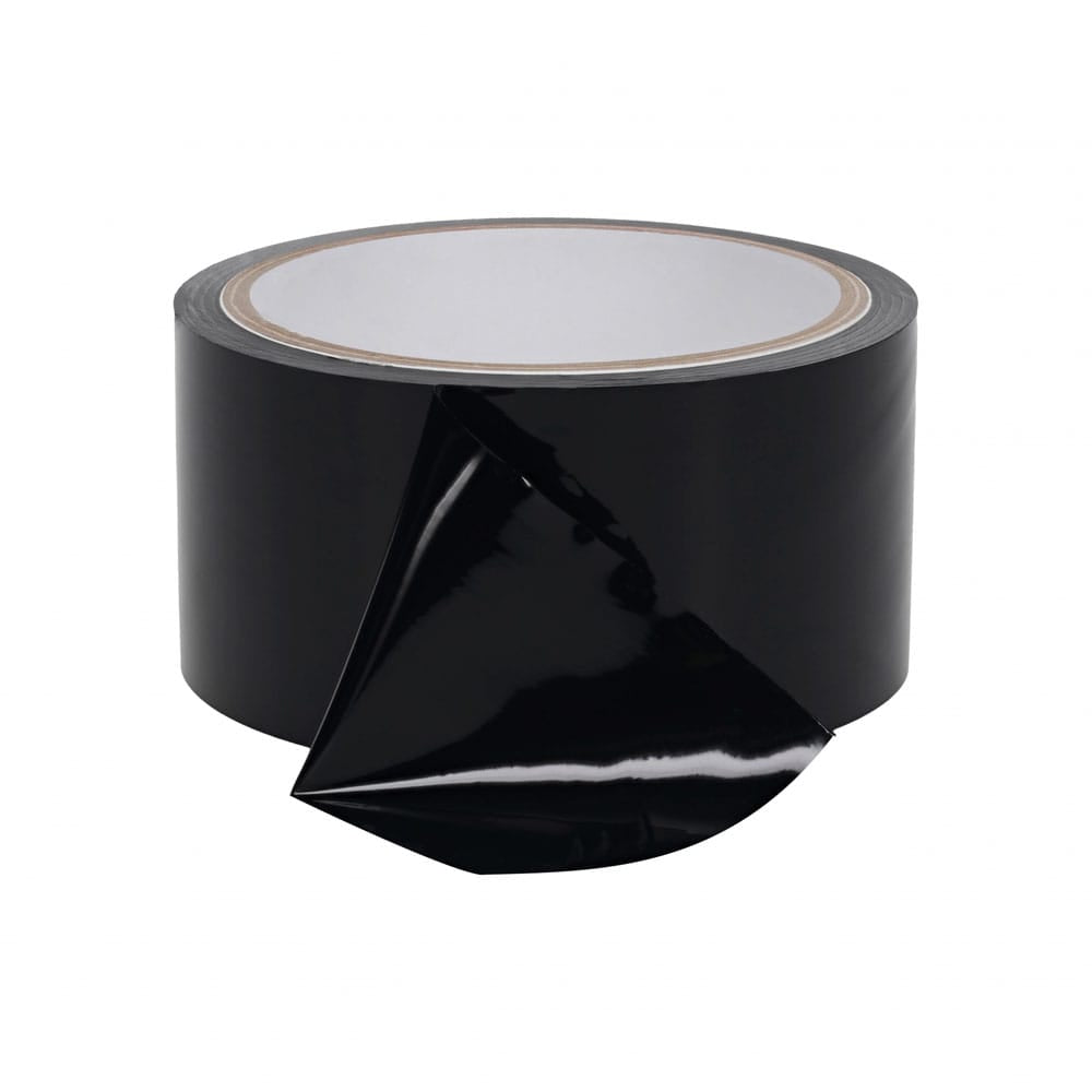 OUCH! PVC Non-Stick Tape - Black - Black Bondage Tape - 20 metre Length