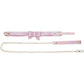 OUCH! Paris Collection - Collar with Leash - Pink Restraint