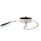 OUCH! Florence Collection - Collar with Leash - White Restraint