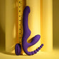 Playboy Pleasure HUG IT OUT - Purple 29 cm USB Rechargeable Strapless Strap-On