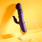 Playboy Pleasure BUNNY PUNCH - Purple 24.4 cm USB Rechargeable Twirling Rabbit Vibrator
