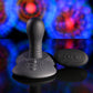 Playboy Pleasure SITTIN & SPINNIN - Black USB Rechargeable Spinning Vibrator & Grinder Pad with Remote