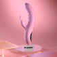 Playboy Pleasure RUB ME RIGHT - Pink 23.2 cm USB Rechargeable Thrusting Rabbit Vibrator