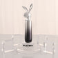 Playboy Pleasure BUNNY ON THE GO - Black/Chrome 18.6 cm USB-C Rechargeable Vibrator