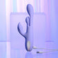 Playboy Pleasure NUBBIN RUBBIN - Purple 24.1 cm USB Rechargeable Thrusting Rabbit Vibrator