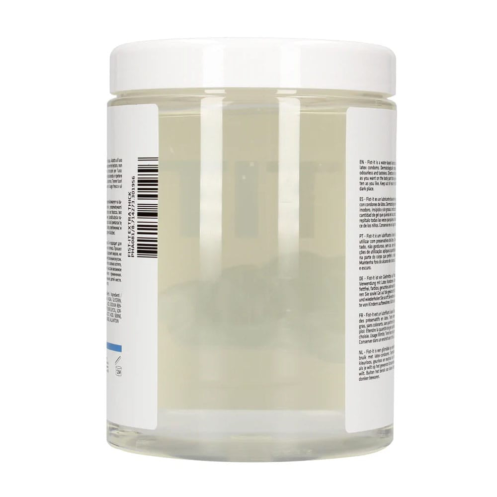 Pharmquests Fist-It Extra Thick - Thick Water Based Lubricant - 1000 ml Tub