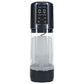PUMPED UltraLift Automatic Masturbator - Gunmetal Grey/Clear USB Rechargeable Auto Masturbator