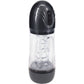 PUMPED SonicPull - Gunmetal - Gunmetal Grey/Clear USB Rechargeable Sucking And Vibrating Auto Masturbator