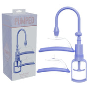 Pumped Vulva Pump - Lavender - Lavender Vagina Pump with 2 Cups