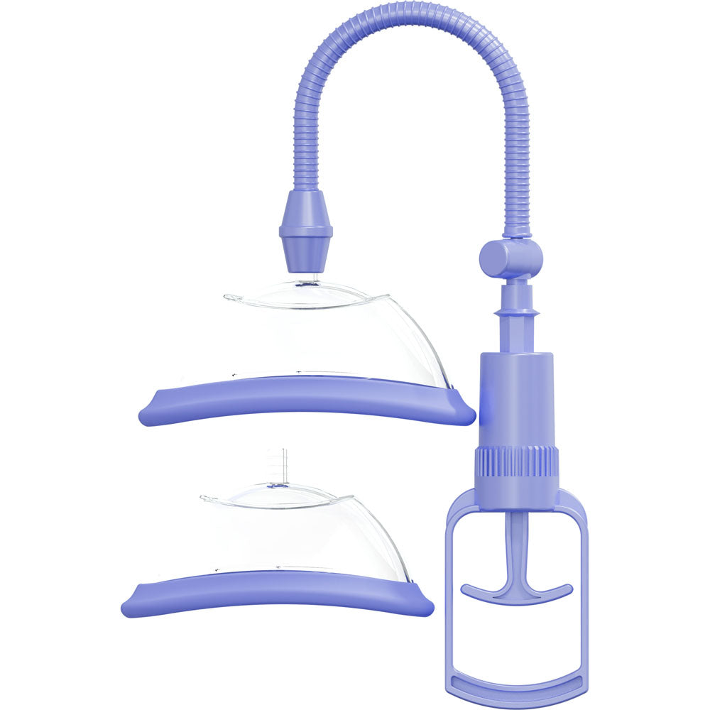 Pumped Vulva Pump - Lavender - Lavender Vagina Pump with 2 Cups