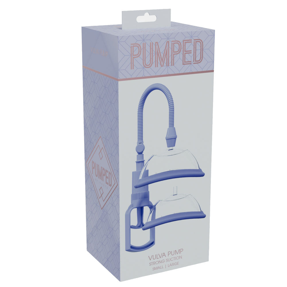 Pumped Vulva Pump - Lavender - Lavender Vagina Pump with 2 Cups