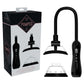 PUMPED Vulva & Breast Pump with Tongue Stimulator - Black - Black USB Rechargeable Ladies Pump Set