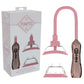 PUMPED Vulva & Breast Pump with Tongue Stimulator - Rose Gold - Rose Gold USB Rechargeable Ladies Pump Set