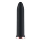 Passion Play Rechargeable Vibrating Bullet - Black - Black 9.8 cm USB Rechargeable Bullet