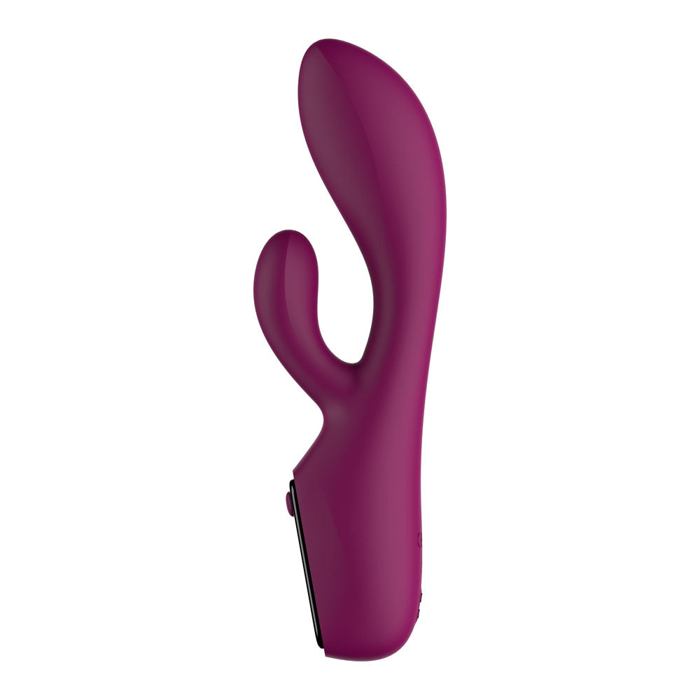 Passion Play Rabbit Vibrator with LED Screen - Purple 19.2 cm USB Rechargeable Rabbit Vibrator