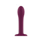 Passion Play Liquid Silicone Dildo - Purple - Purple 18 cm Dildo