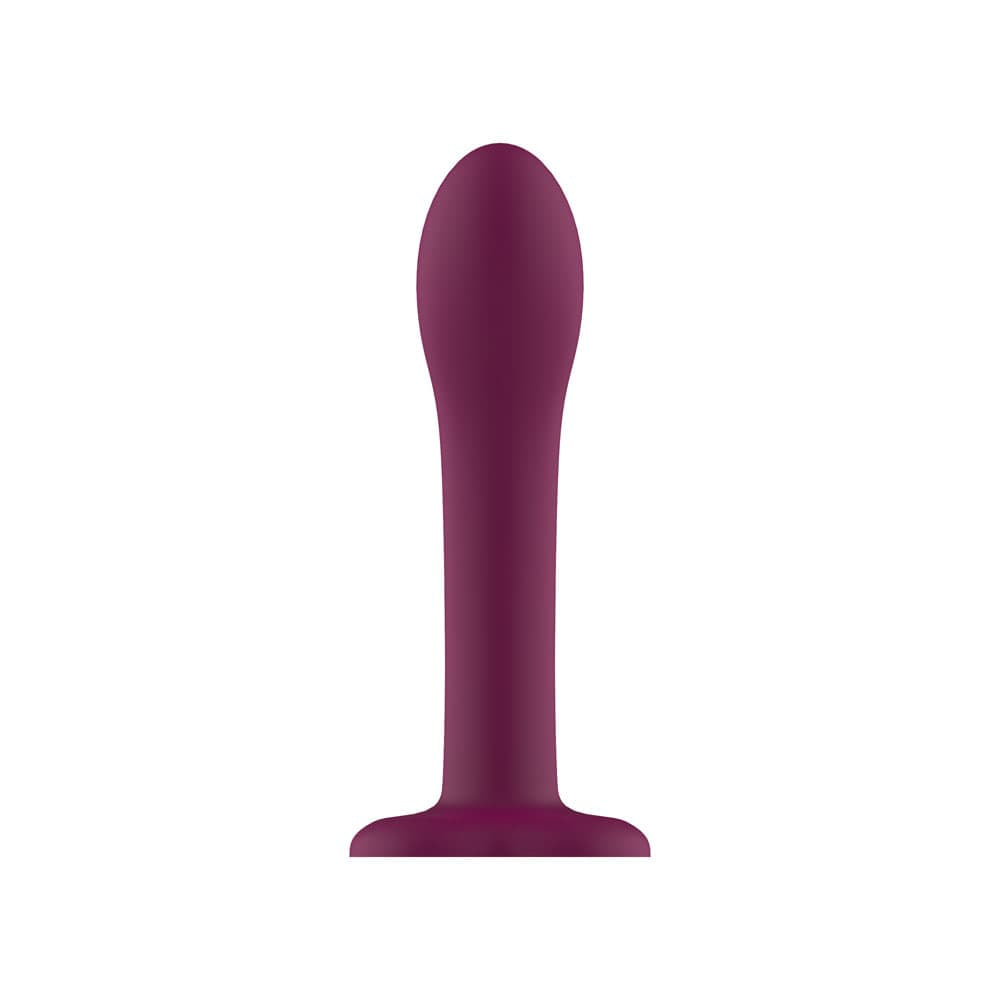 Passion Play Liquid Silicone Dildo - Purple - Purple 18 cm Dildo