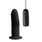 Whipsmart Inflatable Vibrating Love Seat - Black Inflatable Cushion with 6'' Vibrating Dong