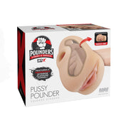 PDX Plus Pussy Pounder Squeeze Stroker - Flesh - Flesh Vagina Stroker