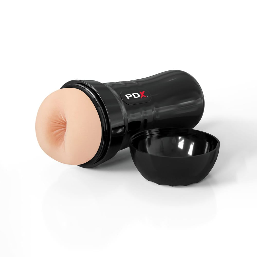 PDX Wet Bussies Super Bangin Butt - Light - Flesh Anal Stroker