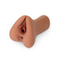 PDX Plus Pick Your Pleasure Stroker XL - Brown - Brown Vagina Stroker