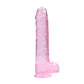 RealRock 9'' Realistic Dildo With Balls - Pink 22.9 cm Dong