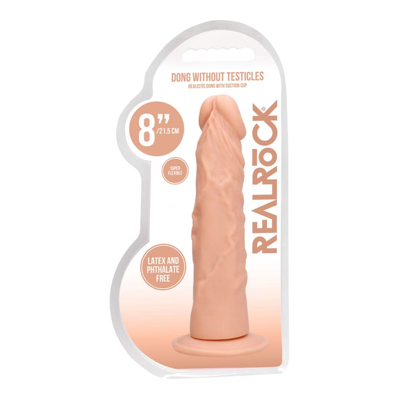 REALROCK 8'' Realistic Dildo - Flesh 20.3 cm Dong