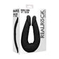 REALROCK 14'' Double Dildo - Black 36 cm Double Dong