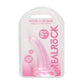 REALROCK Non Realistic Dildo With Suction Cup - 11.5 cm - Pink 11.5 cm Curved Pegging Dong