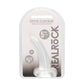 REALROCK Non Realistic Dildo With Suction Cup - 11.5 cm - Clear 11.5 cm Curved Pegging Dong