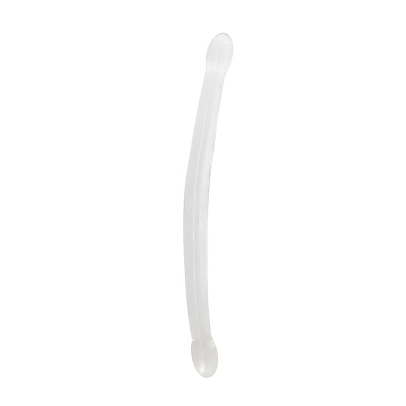 REALROCK Non Realistic Double Dong 17'' - Clear 43 cm Double Dong