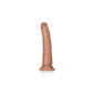 REALROCK Realistic Slim Dildo without Balls - 15.5 cm - Tan 15.5 cm (6'') Dong