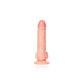 REALROCK Realistic Regular Curved Dong with Balls - 15.5 cm - Flesh 15.5 cm (6'') Dong