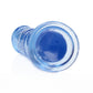 REALROCK 18 cm Straight Dildo - Blue - Blue 18 cm (7'') Dong