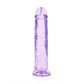 REALROCK 20 cm Straight Dildo - Purple - Purple 20 cm (8'') Dong