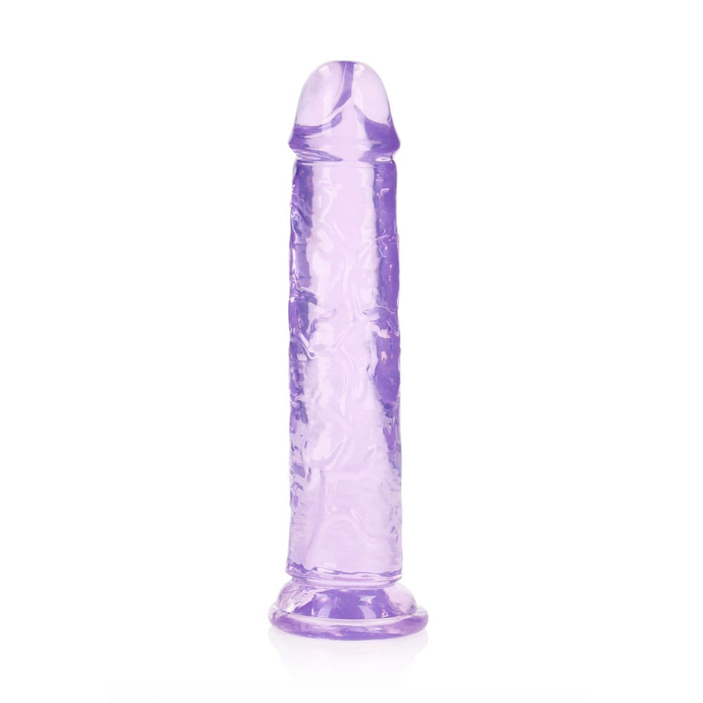 REALROCK 20 cm Straight Dildo - Purple - Purple 20 cm (8'') Dong