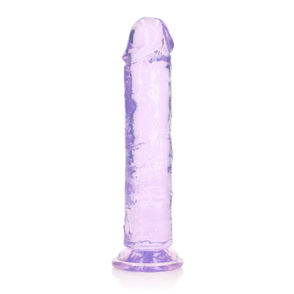 REALROCK 20 cm Straight Dildo - Purple - Purple 20 cm (8'') Dong