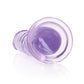 REALROCK 20 cm Straight Dildo - Purple - Purple 20 cm (8'') Dong