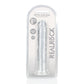 REALROCK 20 cm Straight Dildo - Transparent - Clear 20 cm (8'') Dong