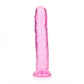 REALROCK 28 cm Straight Dildo - Pink - Pink 28 cm (10'') Dong