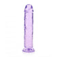 REALROCK 28 cm Straight Dildo - Purple - Purple 28 cm (10'') Dong