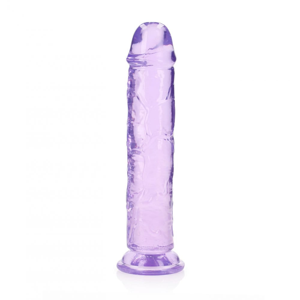 REALROCK 28 cm Straight Dildo - Purple - Purple 28 cm (10'') Dong