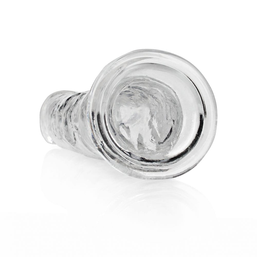 REALROCK 28 cm Straight Dildo - Transparent - Clear 28 cm (10'') Dong