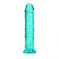 REALROCK 31 cm Straight Dildo - Turquoise - Turquoise 31 cm (11'') Dong