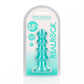 REALROCK 14 cm Curvy Anal Plug - Turquoise - Turquoise 14 cm (4.5'') Butt Plug